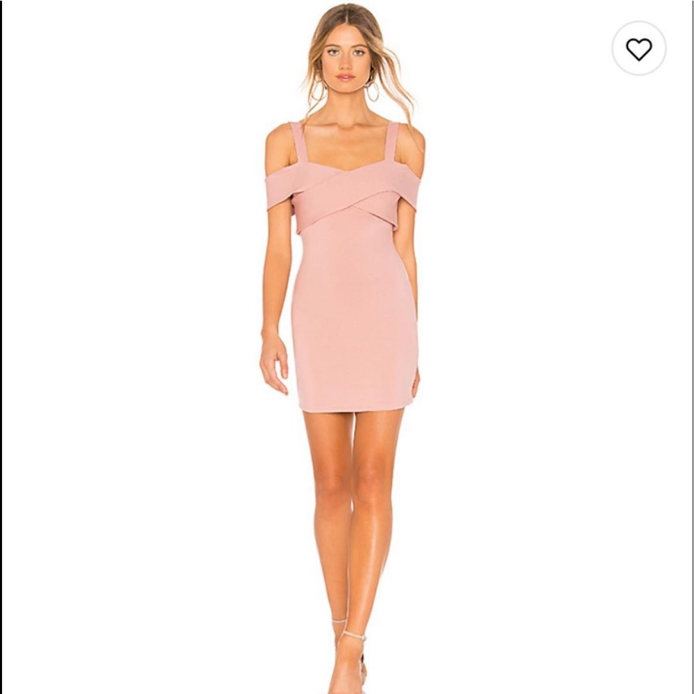 revolve evie cold shoulder mini dress